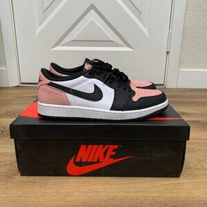 Air Jordan 1 Low Retro OG "Bleached Coral" - Size 9.5M - LIGHTLY USED